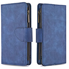 Leather Case Stands Flip Cover L03 Holder for Apple iPhone 14 Pro Blue