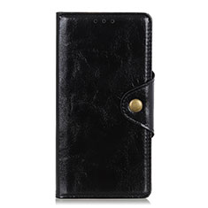 Leather Case Stands Flip Cover L03 Holder for BQ Vsmart Active 1 Plus Black