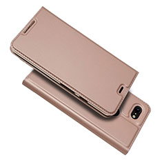 Leather Case Stands Flip Cover L03 Holder for Google Pixel 3 XL Rose Gold