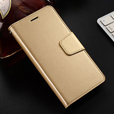 Leather Case Stands Flip Cover L03 Holder for Huawei Honor 8X Gold