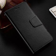 Leather Case Stands Flip Cover L03 Holder for Huawei Honor V10 Lite Black