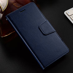 Leather Case Stands Flip Cover L03 Holder for Huawei Honor V10 Lite Blue