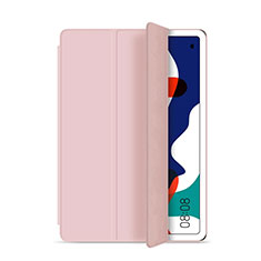 Leather Case Stands Flip Cover L03 Holder for Huawei MatePad 10.4 Pink