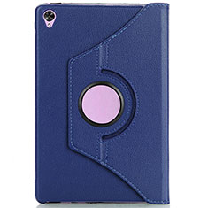 Leather Case Stands Flip Cover L03 Holder for Huawei MediaPad M6 8.4 Blue