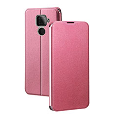 Leather Case Stands Flip Cover L03 Holder for Huawei Nova 5z Pink