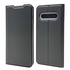 Leather Case Stands Flip Cover L03 Holder for LG V60 ThinQ 5G Black