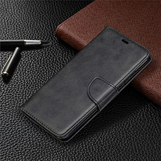 Leather Case Stands Flip Cover L03 Holder for Nokia 5.3 Black