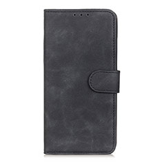 Leather Case Stands Flip Cover L03 Holder for Oppo A93 Black