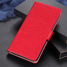 Leather Case Stands Flip Cover L03 Holder for Realme 5 Pro Red