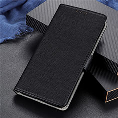 Leather Case Stands Flip Cover L03 Holder for Realme Q Black