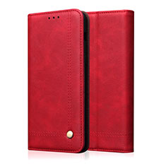 Leather Case Stands Flip Cover L03 Holder for Realme X3 SuperZoom Red