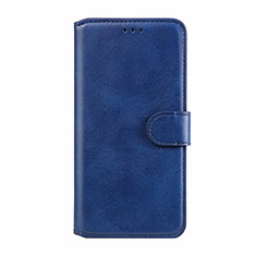 Leather Case Stands Flip Cover L03 Holder for Samsung Galaxy A11 Blue