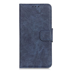 Leather Case Stands Flip Cover L03 Holder for Samsung Galaxy Note 20 Plus 5G Blue