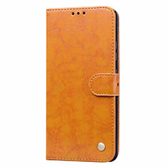 Leather Case Stands Flip Cover L03 Holder for Samsung Galaxy S10 Lite Orange