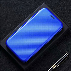 Leather Case Stands Flip Cover L03 Holder for Samsung Galaxy S20 FE 2022 5G Blue