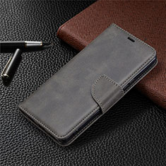 Leather Case Stands Flip Cover L03 Holder for Sony Xperia L4 Gray