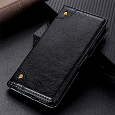 Leather Case Stands Flip Cover L03 Holder for Xiaomi Poco X3 Black