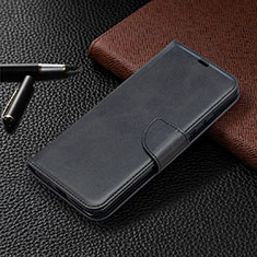 Leather Case Stands Flip Cover L03 Holder for Xiaomi Redmi 10A 4G Black