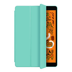 Leather Case Stands Flip Cover L04 for Apple iPad Mini 5 (2019) Cyan