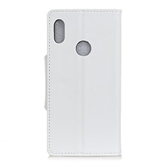 Leather Case Stands Flip Cover L04 Holder for BQ X2 White