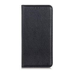 Leather Case Stands Flip Cover L04 Holder for HTC Desire 19 Plus Black