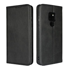 Leather Case Stands Flip Cover L04 Holder for Huawei Mate 20 Black