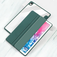 Leather Case Stands Flip Cover L04 Holder for Huawei MatePad 10.8 Cyan