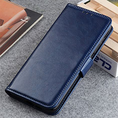 Leather Case Stands Flip Cover L04 Holder for Huawei Nova 8 SE 5G Blue