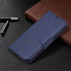 Leather Case Stands Flip Cover L04 Holder for Nokia 2.3 Blue