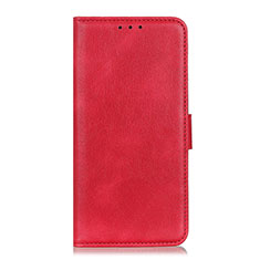 Leather Case Stands Flip Cover L04 Holder for Oppo A32 Red