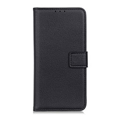 Leather Case Stands Flip Cover L04 Holder for Realme V5 5G Black