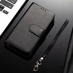 Leather Case Stands Flip Cover L04 Holder for Samsung Galaxy S20 Plus 5G Black