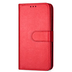 Leather Case Stands Flip Cover L04 Holder for Samsung Galaxy S20 Red