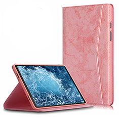 Leather Case Stands Flip Cover L04 Holder for Samsung Galaxy Tab A7 4G 10.4 SM-T505 Pink