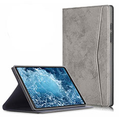 Leather Case Stands Flip Cover L04 Holder for Samsung Galaxy Tab A7 Wi-Fi 10.4 SM-T500 Gray