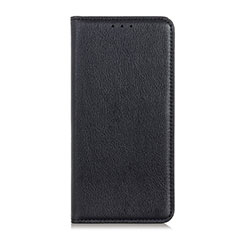 Leather Case Stands Flip Cover L04 Holder for Xiaomi Mi 10T Lite 5G Black