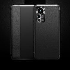 Leather Case Stands Flip Cover L04 Holder for Xiaomi Mi 12X 5G Black