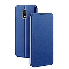 Leather Case Stands Flip Cover L04 Holder for Xiaomi Redmi 8A Blue