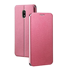 Leather Case Stands Flip Cover L04 Holder for Xiaomi Redmi 8A Pink