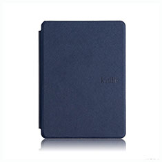 Leather Case Stands Flip Cover L05 Holder for Amazon Kindle Paperwhite 6 inch Blue