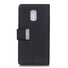Leather Case Stands Flip Cover L05 Holder for Asus ZenFone V Live Black