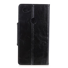 Leather Case Stands Flip Cover L05 Holder for Google Pixel 3a XL Black