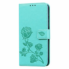 Leather Case Stands Flip Cover L05 Holder for Huawei Honor 9A Green