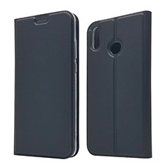 Leather Case Stands Flip Cover L05 Holder for Huawei Honor V10 Lite Black
