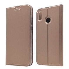 Leather Case Stands Flip Cover L05 Holder for Huawei Honor V10 Lite Rose Gold