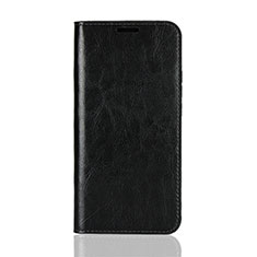 Leather Case Stands Flip Cover L05 Holder for Huawei Mate 20 Lite Black