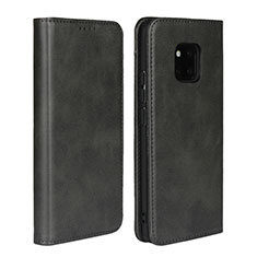 Leather Case Stands Flip Cover L05 Holder for Huawei Mate 20 Pro Black