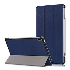 Leather Case Stands Flip Cover L05 Holder for Huawei MatePad Pro Blue