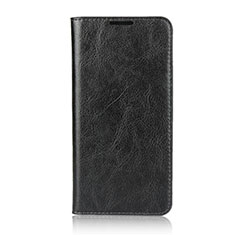 Leather Case Stands Flip Cover L05 Holder for Huawei Nova 4e Black