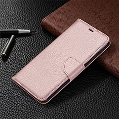Leather Case Stands Flip Cover L05 Holder for Nokia 5.3 Rose Gold